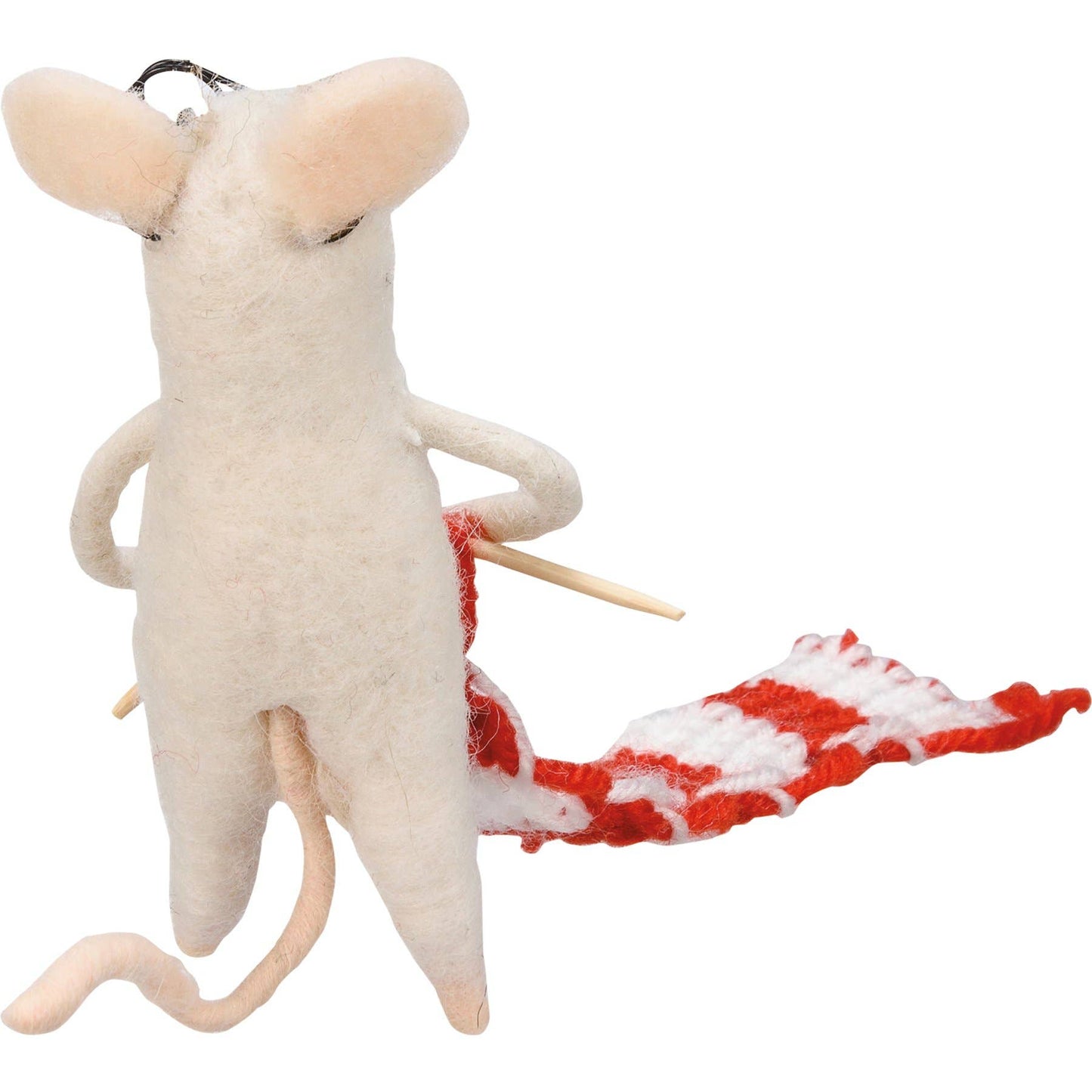 Knitting Mouse Orn