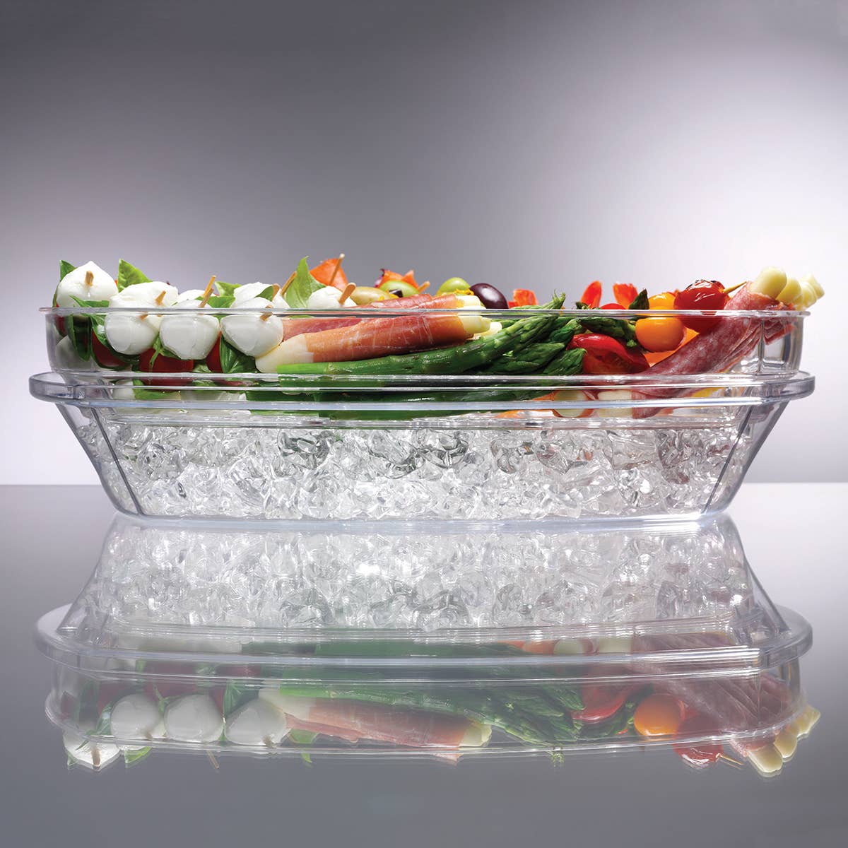 Flip-Lid Appetizers  On Ice™  Retail Sleeve