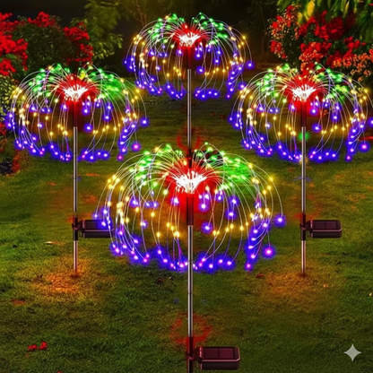 Solar Firework Garden Lights – Outdoor LED Decor