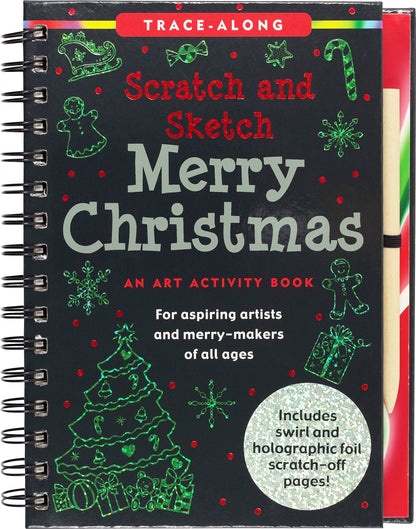 Peter Pauper Press - Scratch & Sketch Merry Christmas