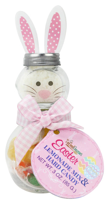 Set de limonada y dulces en frascos de conejito de Pascua
