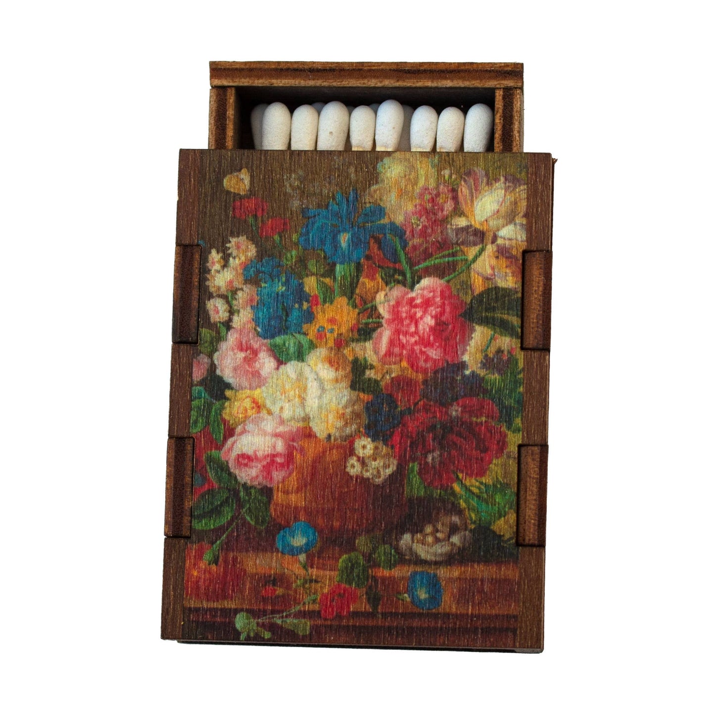 Matches • Flower Arrangement Wooden Matchboxes • Candle Acc