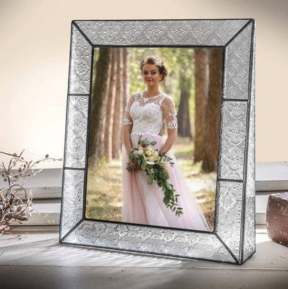 Vintage Glass Picture Frame