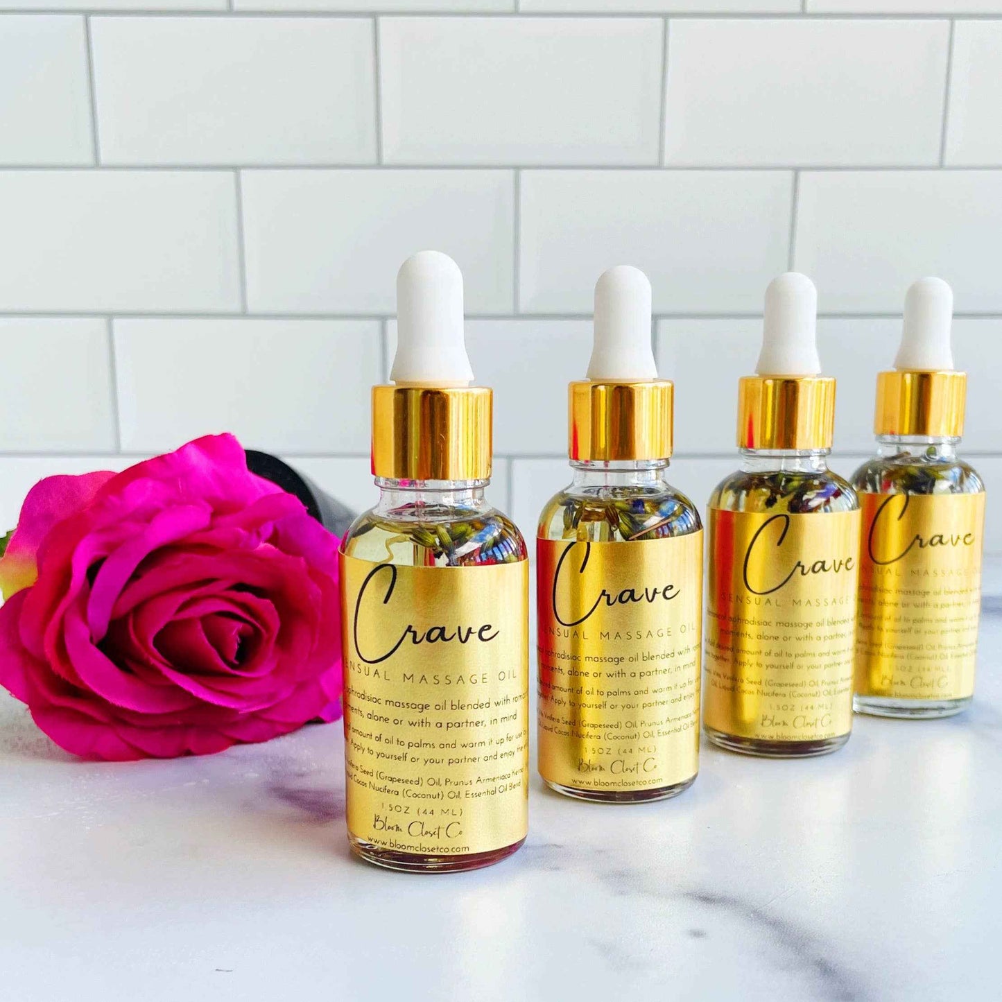 Crave Aphrodisiac Sensual Massage Oil: 3oz