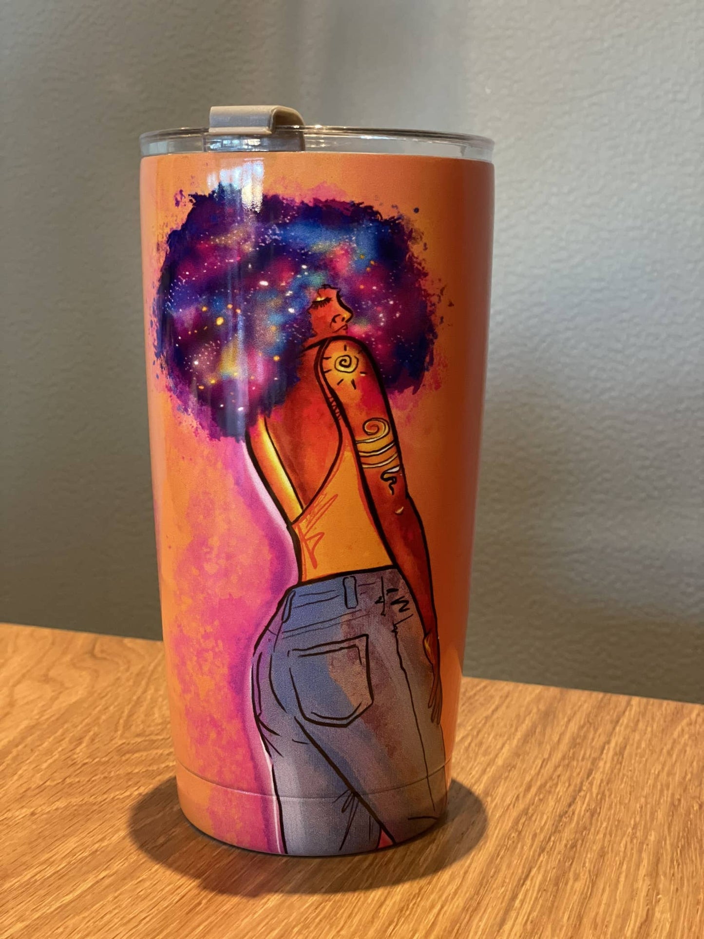 Stainless Steel Travel Tumbler We're Lucky