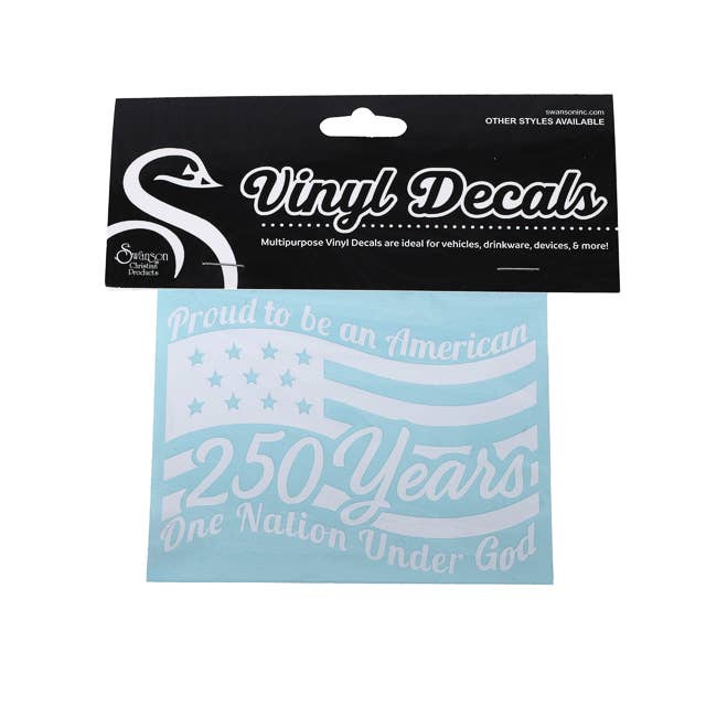 Swanson Christian Products - Decal Vinyl Usa 250
