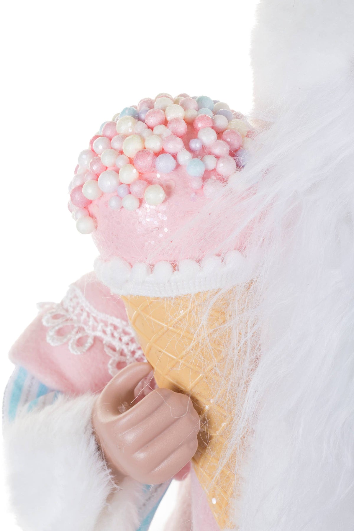 Pastel Pink Santa