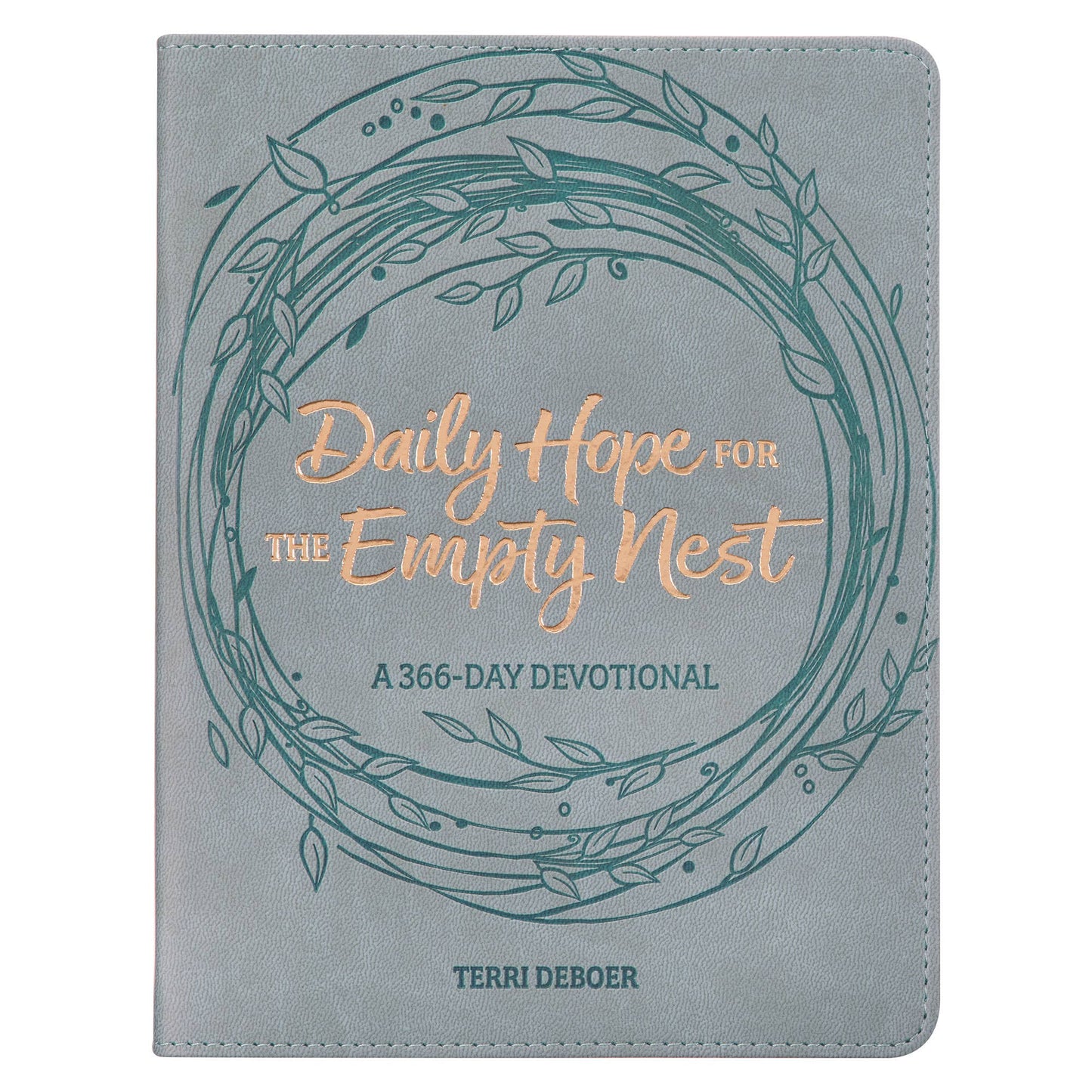 Christian Art Gifts - Devotional Daily Hope for  the Empty Nest Faux leather