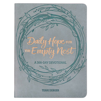 Christian Art Gifts - Devotional Daily Hope for  the Empty Nest Faux leather