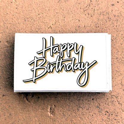 Happy Birthday Matches • Home Decor Matchbox