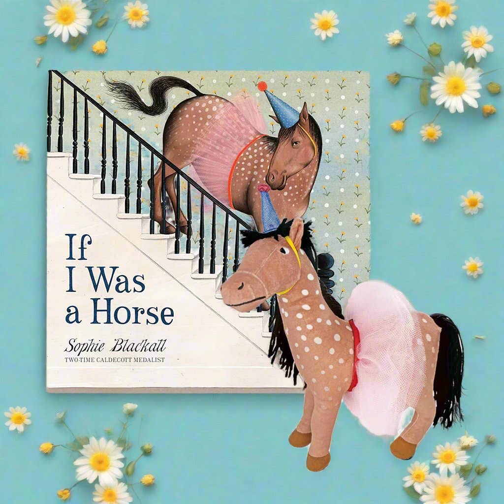 If I Was A Horse Plush and hardcover book SOLD SEPARATELY