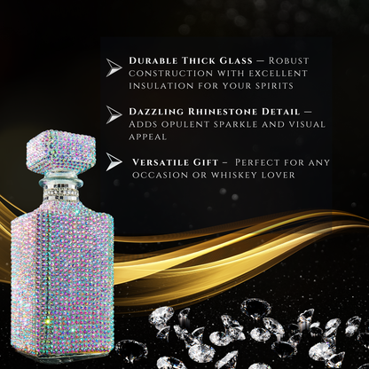Decantador único con diamantes de imitación y brillantes | Bling 730 mL