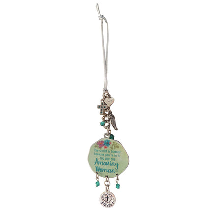Amazing Woman Car Charm