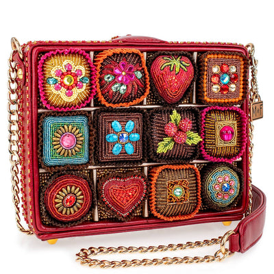 Sweet Indulgence Beaded Candy Crossbody Shoulder Handbag