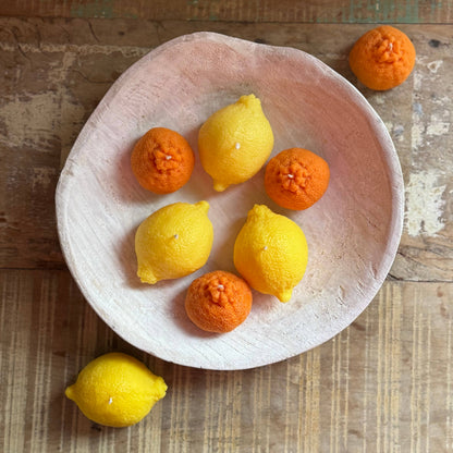 Lemon Candle, Lemon Scented Soy Wax Candle