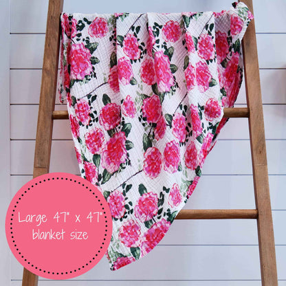 LollyBanks - Live Life in Full Bloom Baby Muslin Swaddle Blanket