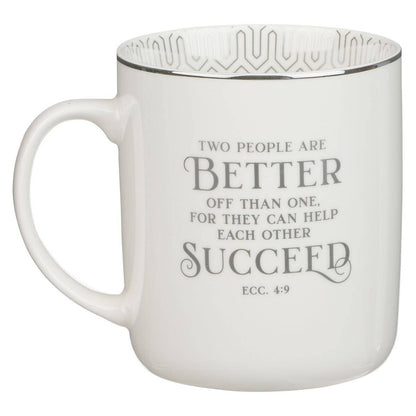 Mug Set 2pc Mr. & Mrs. 1 Cor. 13:4