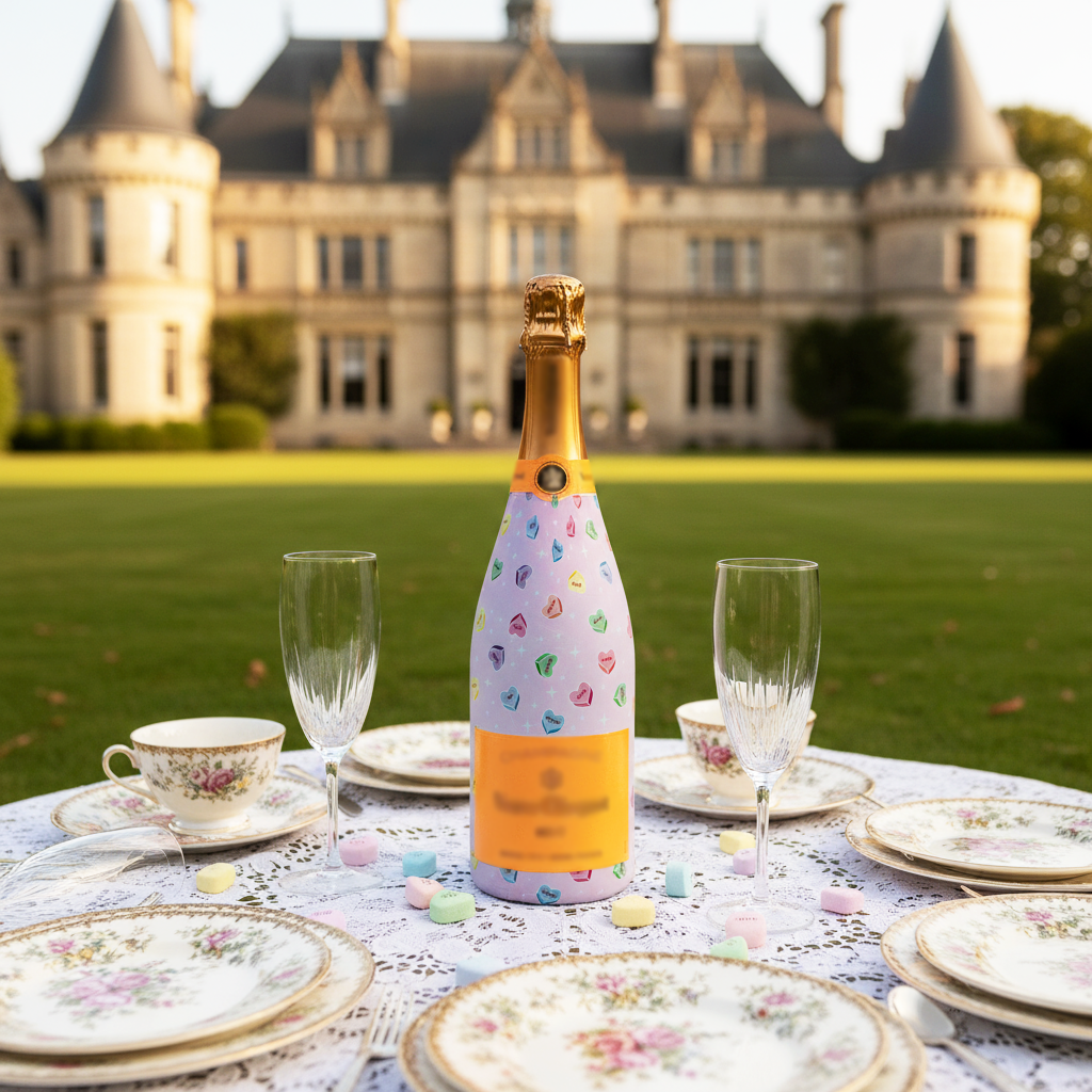 Limited Edition Conversation Hearts - Champagne Collection