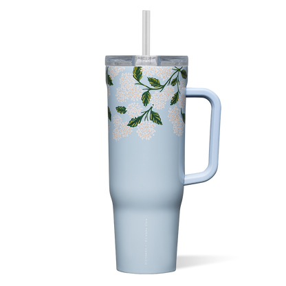 Cruiser - 40oz Rifle Paper - Gloss Blue Hydrangea