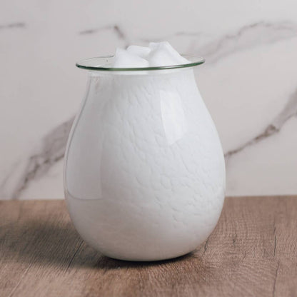 A Cheerful Giver - Marble Glass Wax Melter - Tabletop