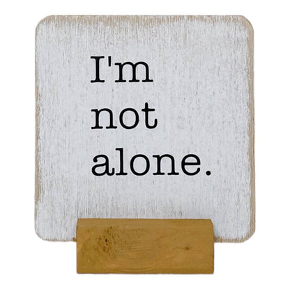 Small Farmhouse Signs with Stand -Assorted -sold separately