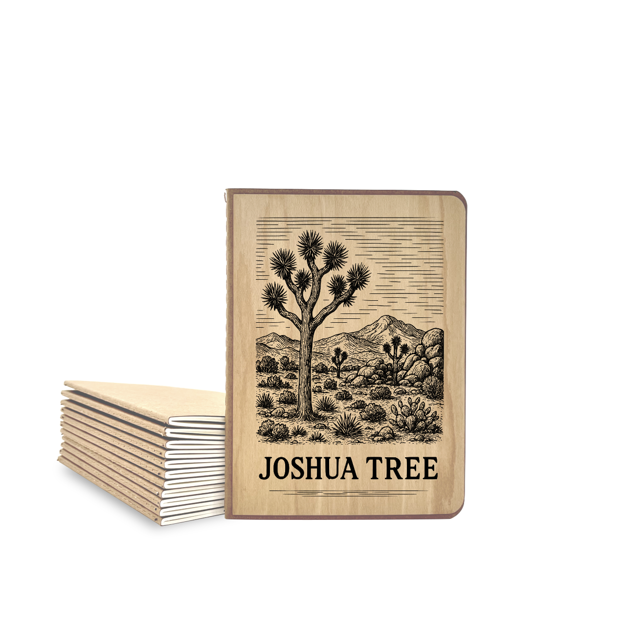 Joshua Tree - Wood Cover Journal