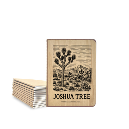 Joshua Tree - Wood Cover Journal