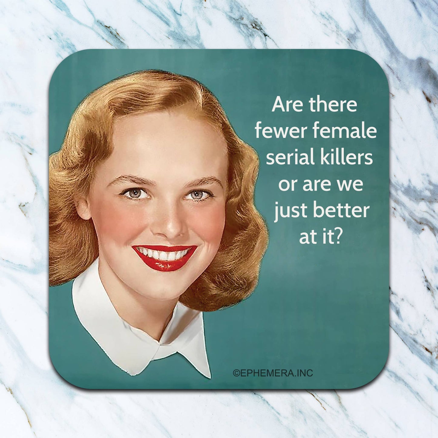 Female Serial Killers Coaster