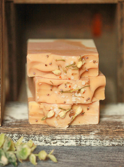 Champagne Toast Artisan Soap, Luxury Shea Butter Soap, 4+oz.