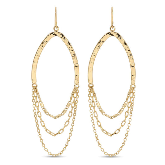 Long And Layered Drop Earrings