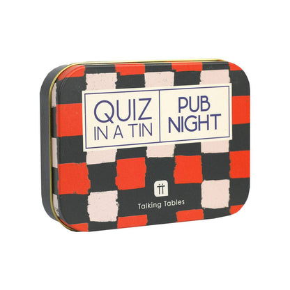 Quiz in a Tin - 6 Games - Sold Seperately
