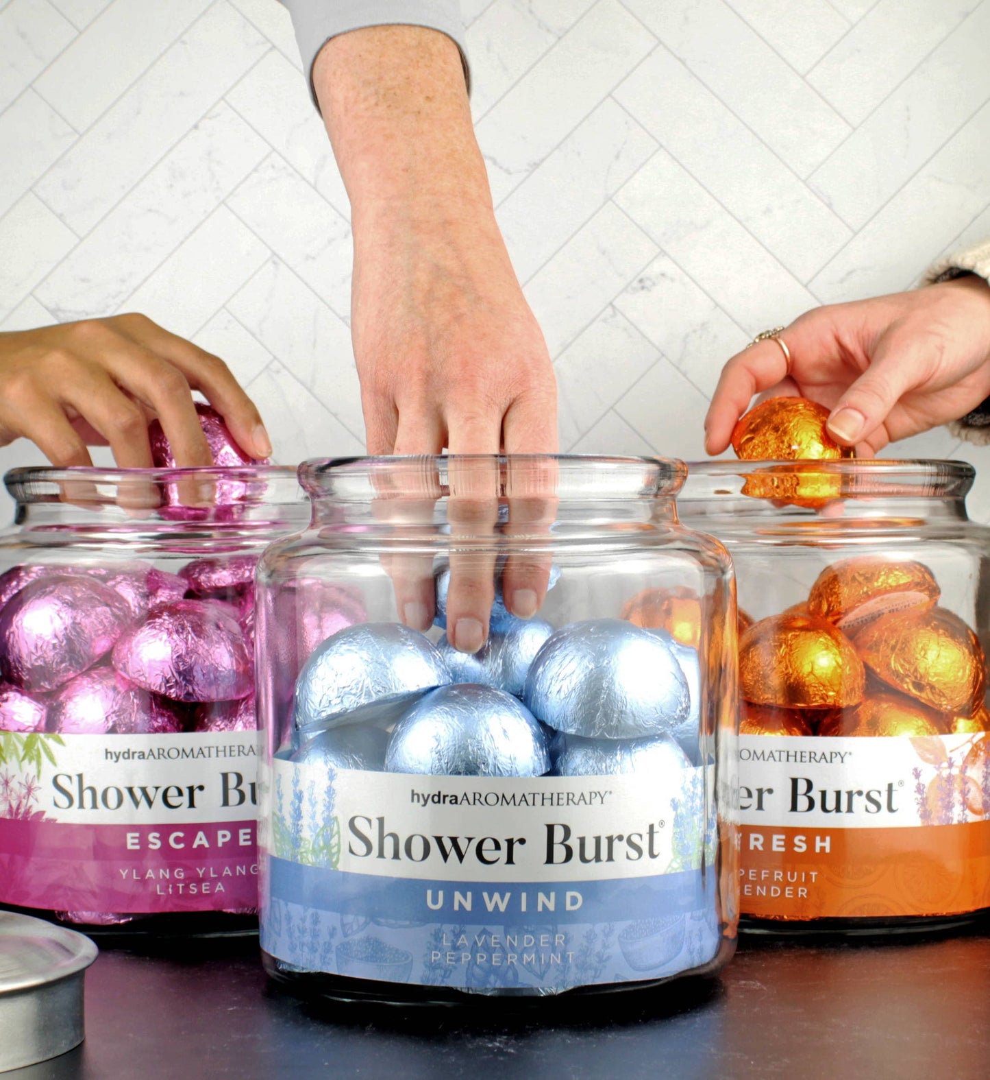 Aromatherapy Shower Burst® Tablet in Refresh