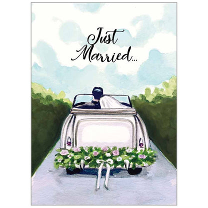 Just Married - Wedding Card