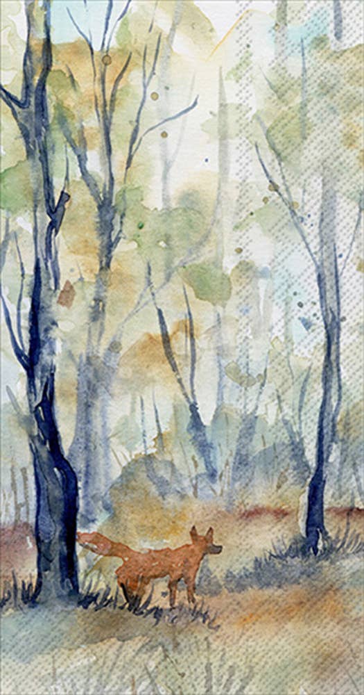 Paper Guest Towels 16 Ct Amber Woods Mangiacotti Fall