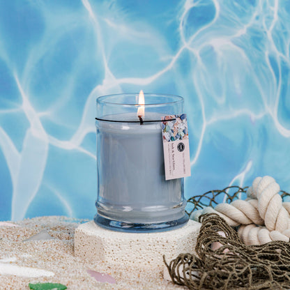 Salt & Sea Glass 8oz Jar Candle