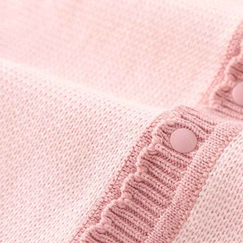 Baby Pink Floral Lace Collar Romper with Hat: Pink / 18-24M