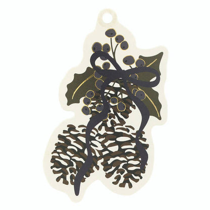 Gift Tag Book - Lilac Christmas