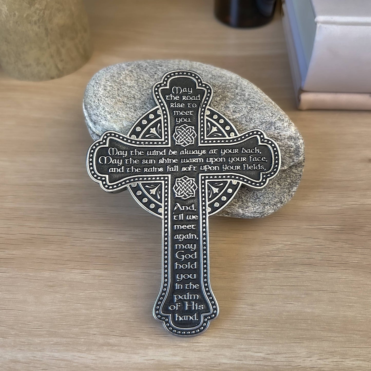 Irish Message Cross
