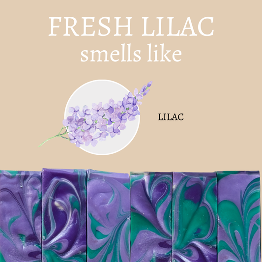 Fresh Lilac Spring Handmade Soap Bar - 4oz
