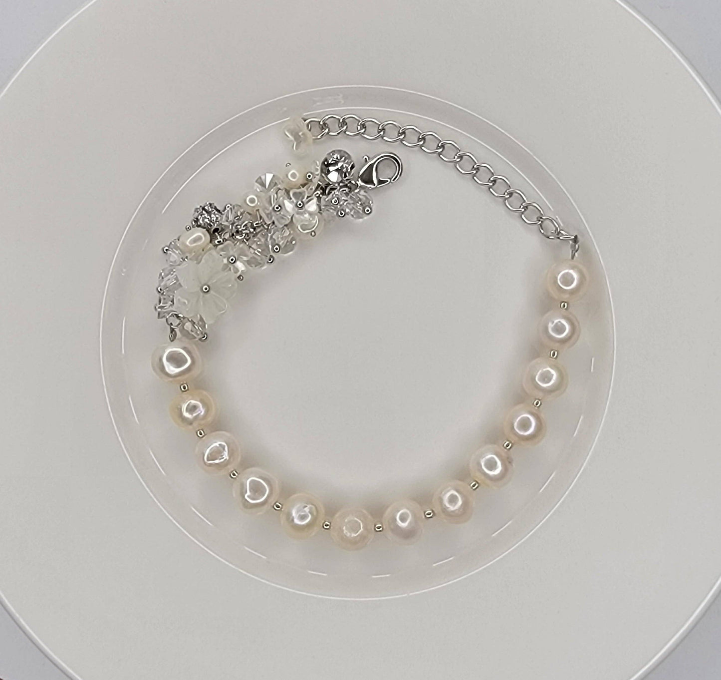Handmade Bracelets With Fresh Water Pearls