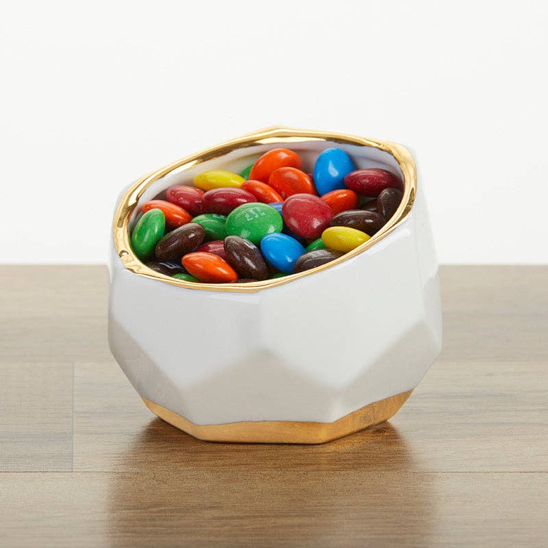 Geometric Ceramic Planter - Small (Set of 3)