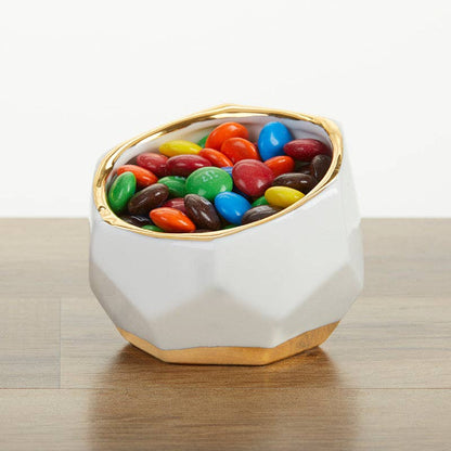 Geometric Ceramic Planter - Small (Set of 3)