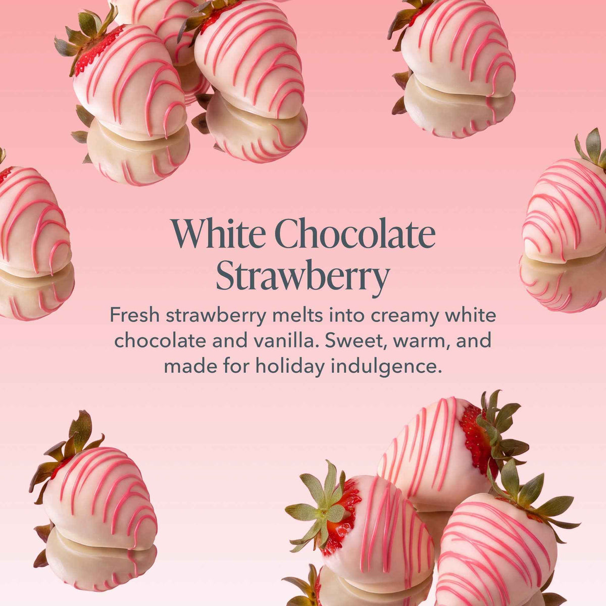 White Chocolate Strawberry Bar Soap 9oz