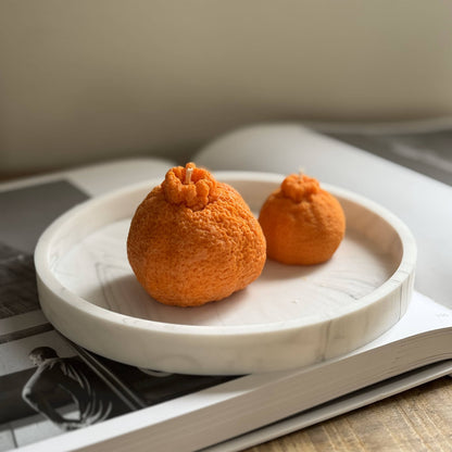 Tangerine Candle, Orange Candle-sold separately