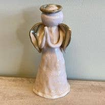 Tradiciones sinceras - Figura del ángel rezando
