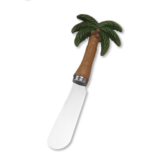Palm Tree Polyresin Cheese Spreader