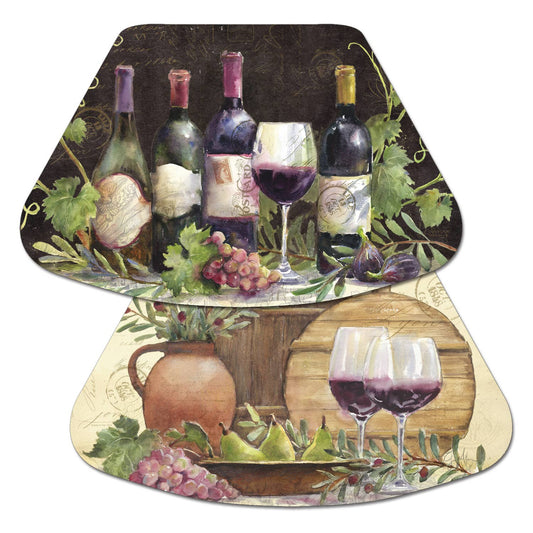 Rustic Win Wedge Reversible Flexible Placemat