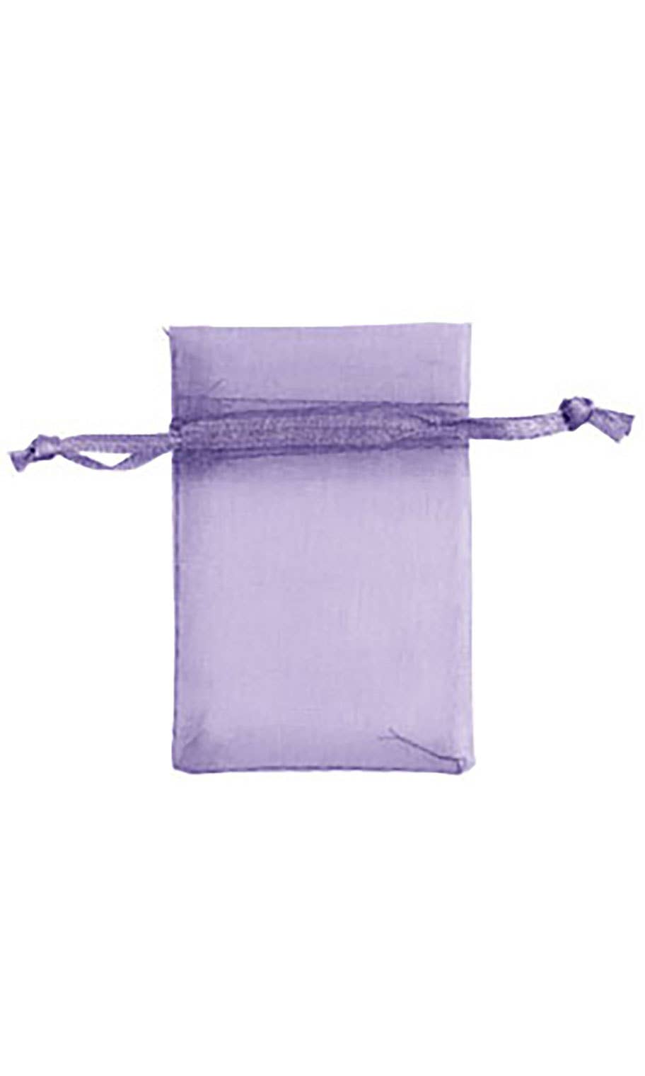 Organza Drawstring Pouch: Basil / Pack of 10 / 2" x 3"
