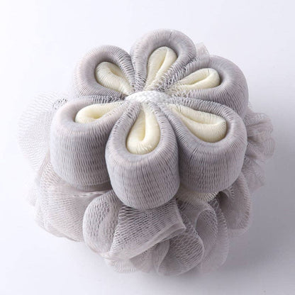 PAPO - Puf de ducha con flores de primera calidad y rica espuma