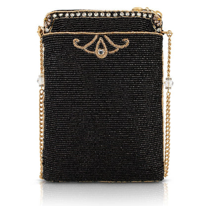 Mary Frances Accessories - Royalty Gold Crown Mini Crossbody Handbag